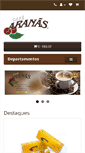 Mobile Screenshot of cafearanas.com.br